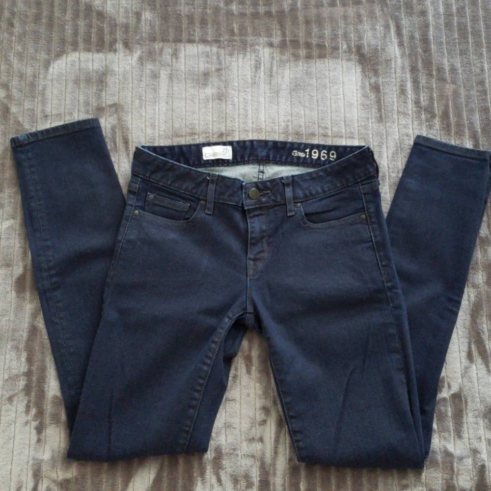 GAP always skinny jeans 27R